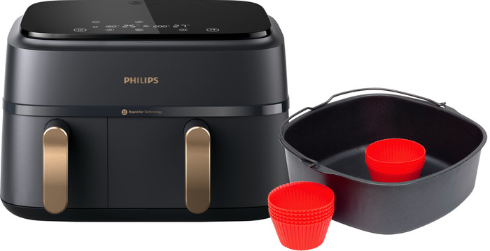 Philips 3000 Series Dual Basket NA352/00 + Backset Main Image