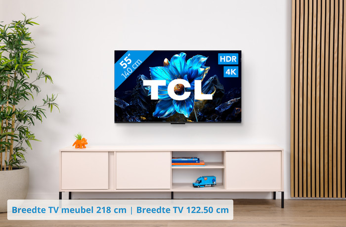 TCL QLED 4K 55P79K visual Coolblue 1