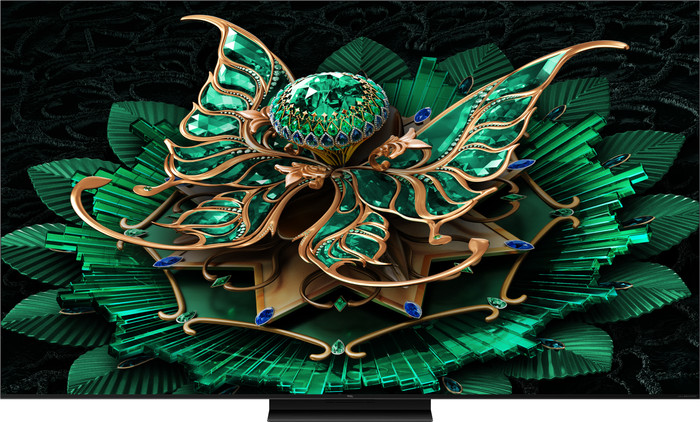 TCL 75 Zoll QD Mini-LED C71K 4K (2025) + TCL Q85H PRO vorne