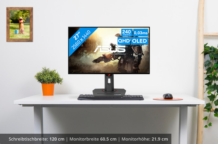 ASUS ROG Strix OLED XG27AQDMG visuelles Coolblue 1