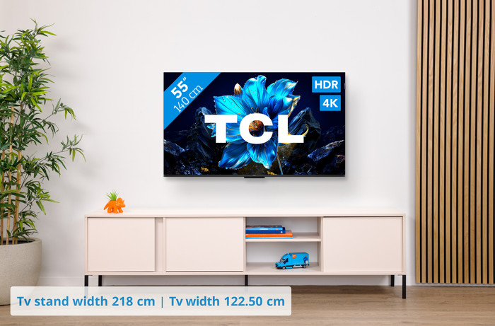 TCL 55 inches QLED P71K 4K (2025) visual Coolblue 1