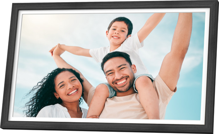 AgfaPhoto Realiview APF2400WIFI 24 Zoll linke seite