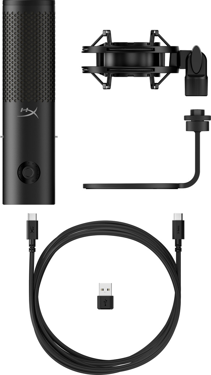 HyperX QuadCast 2 S USB Microphone Black accessory