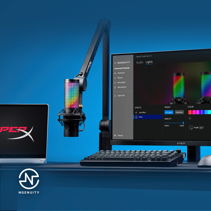 HyperX QuadCast 2 S USB Microphone Black visual supplier