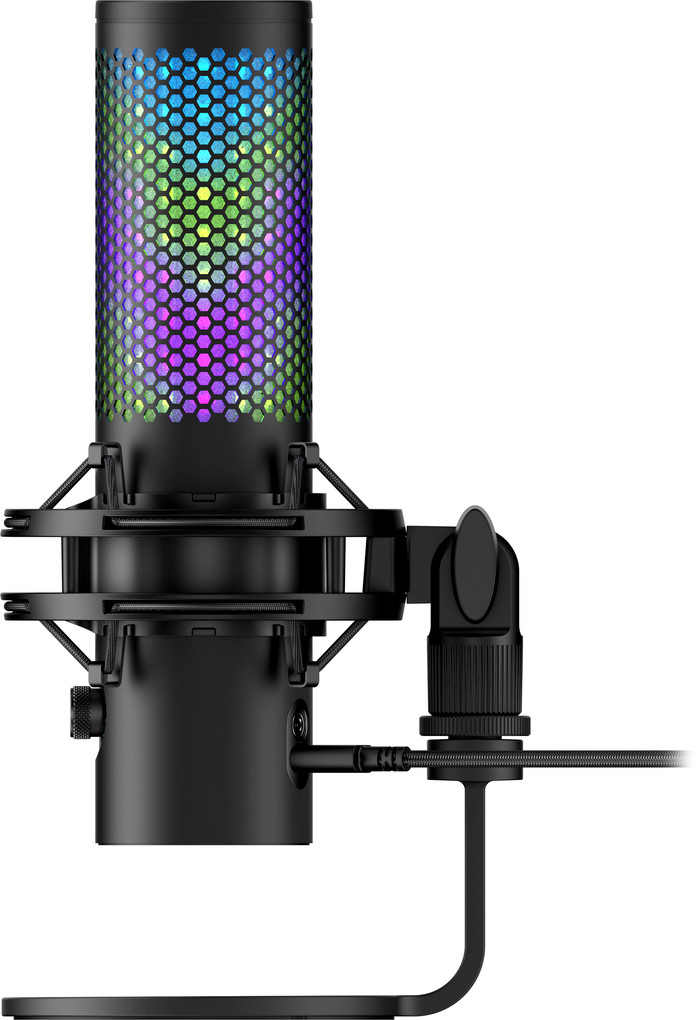 HyperX QuadCast 2 S USB Microphone Black product in use