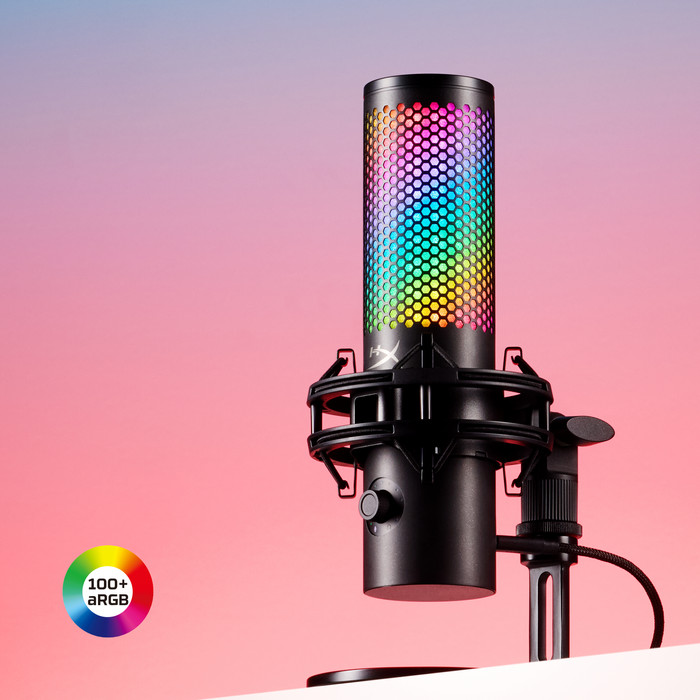 HyperX QuadCast 2 S USB Microphone Black visual supplier