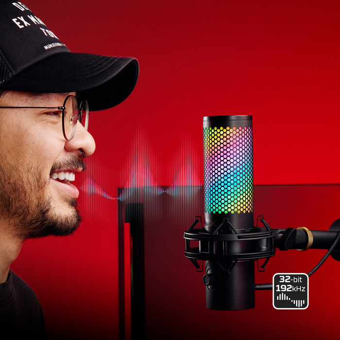 HyperX QuadCast 2 S USB Microphone Black visual supplier