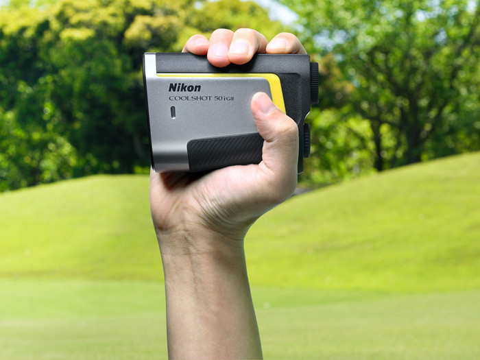 Nikon Coolshot 50i GII produkt in gebrauch