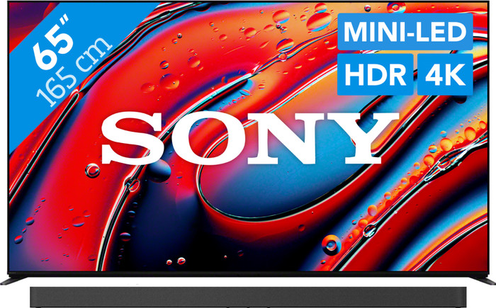 Sony 65 Zoll Bravia 9 4K QLED XR Mini-LED (2024) + Sony Bravia Theatre Bar 9 Main Image