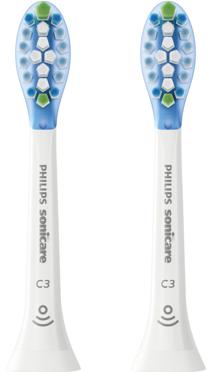 Philips Sonicare Premium Plaque Defense HX9042/87 Weiß (2 Stück) rechte seite