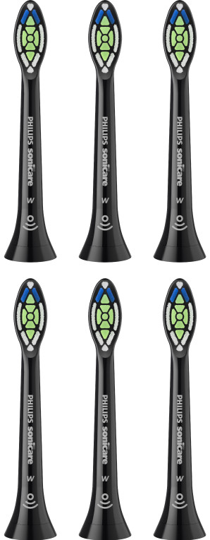 Philips Sonicare Optimal White HX6066/88 Schwarz (6 Stück) rechte seite