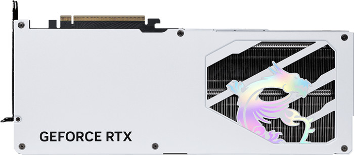 MSI GeForce RTX 5070 GAMING TRIO OC WHITE 12GB unten