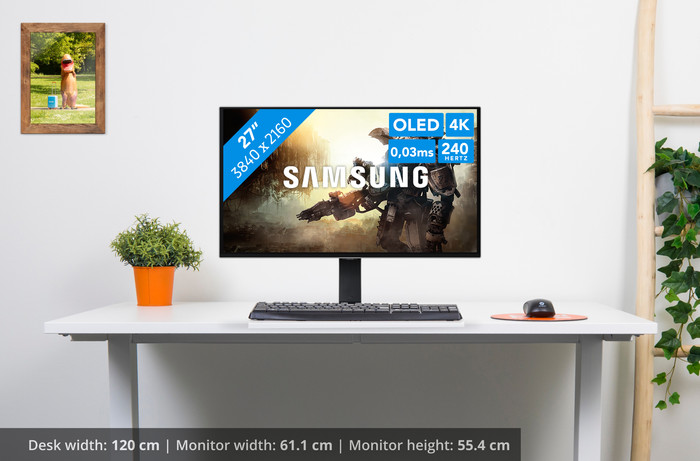 Samsung Odyssey LS27FG812SUXEN visual Coolblue 1