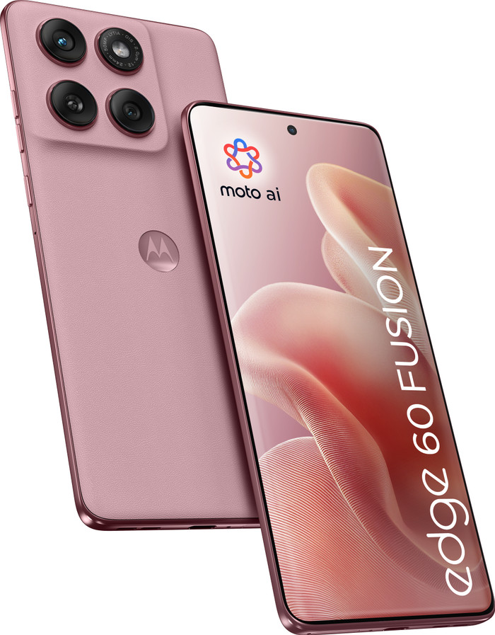 Motorola Edge 60 Fusion 256GB Pink 5G front