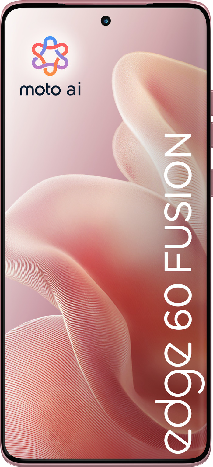 Motorola Edge 60 Fusion 256GB Pink 5G front
