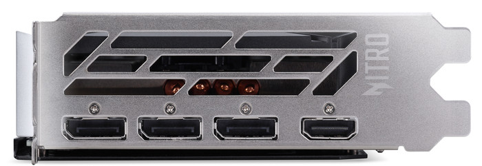 Acer Nitro Intel Arc B580 OC 12GB left side