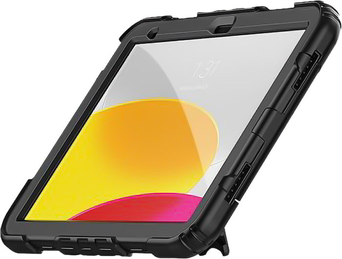 Just in Case Apple iPad (2025/2022) Rotating Back Cover Black front