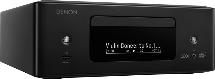 Denon Ceol N12DAB Black front