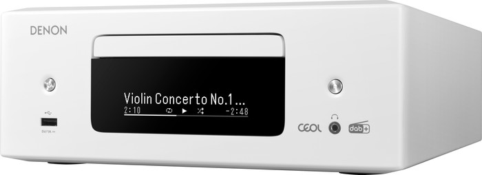 Denon Ceol N12DAB White front