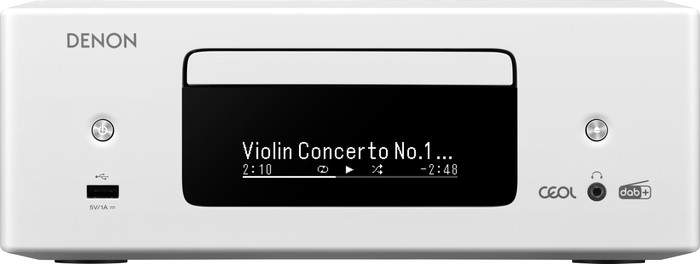 Denon Ceol N12DAB White front
