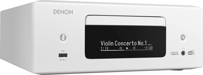 Denon Ceol N12DAB White front