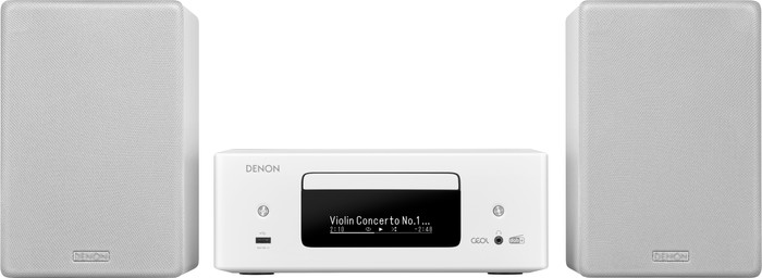Denon Ceol N12DAB White Main Image