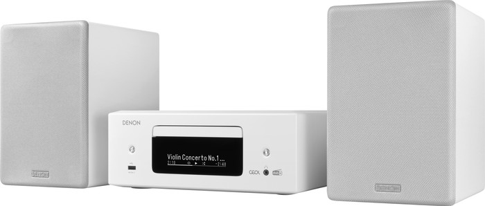 Denon Ceol N12DAB White front