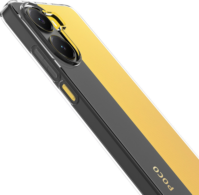 Just in Case Soft Design Xiaomi POCO X7 Pro Back Cover Transparent detail