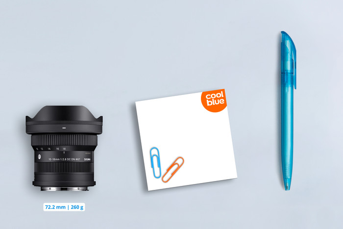 Sigma 10-18mm f/2.8 DC DN Contemporary Sony E-Mount visuelles Coolblue 2