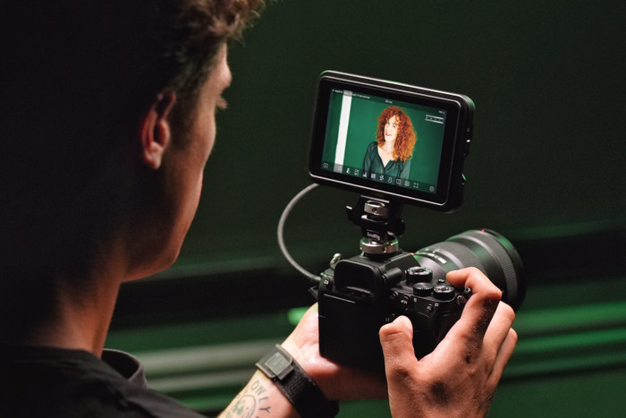 Atomos Shinobi GO product in use