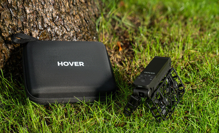 HOVERAir X1 Travel Case product in use