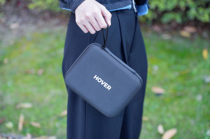 HOVERAir X1 Travel Case product in use