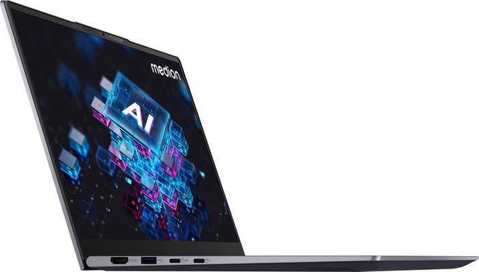 MEDION SPRCHRGD14 S2 ELITE - 14 inches - Intel Core Ultra 5 - 32GB RAM/512GB SSD left side