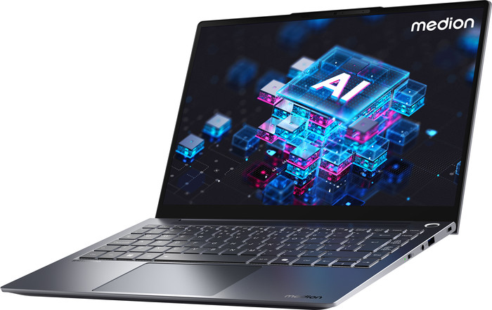 MEDION SPRCHRGD14 S2 ELITE - 14 inches - Intel Core Ultra 5 - 32GB RAM/512GB SSD right side