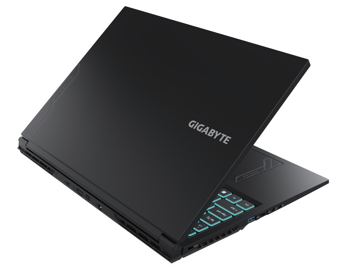 GIGABYTE G6 KF-73DE854KH - 16'' - Intel Core i7 - 16GB RAM/1TB SSD - RTX 4060 rückseite