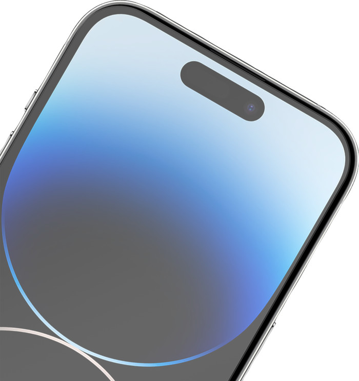 Just in Case Tempered Glass Apple iPhone 14 Pro Screen Protector detail