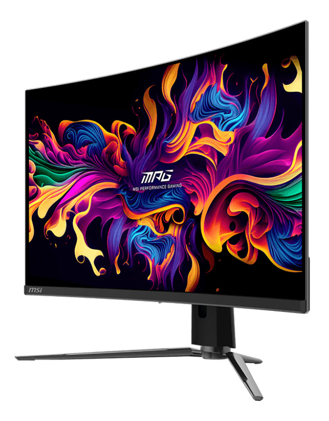 MSI MPG 321CURX QD-OLED vorne