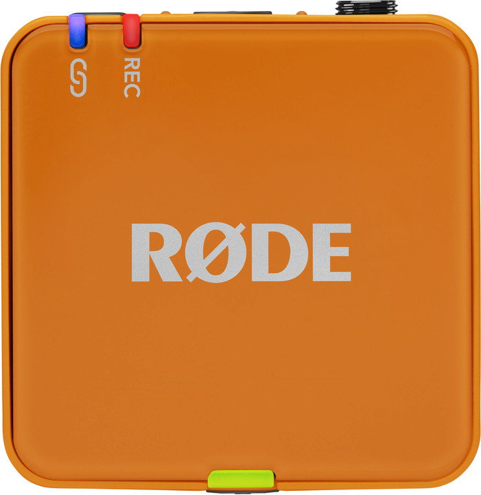 Rode Wireless GO Gen 3 Orange vorne