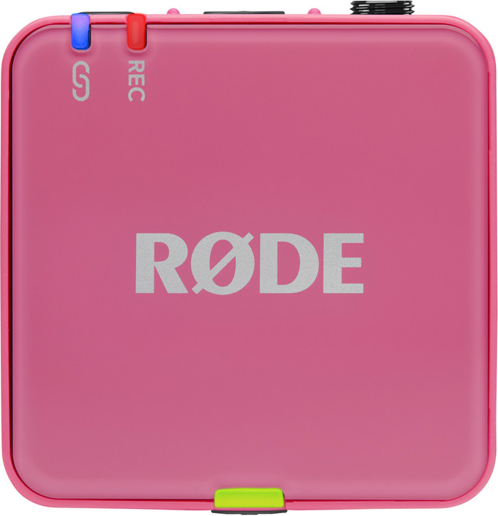 Rode Wireless GO Gen 3 Rosa vorne
