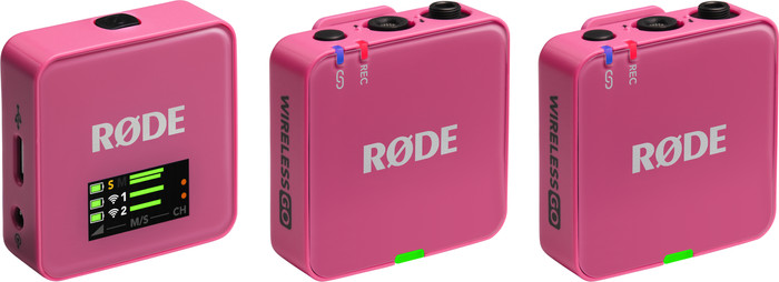 Rode Wireless GO Gen 3 Rosa Main Image