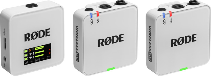 RODE Wireless GO Gen 3 White Main Image