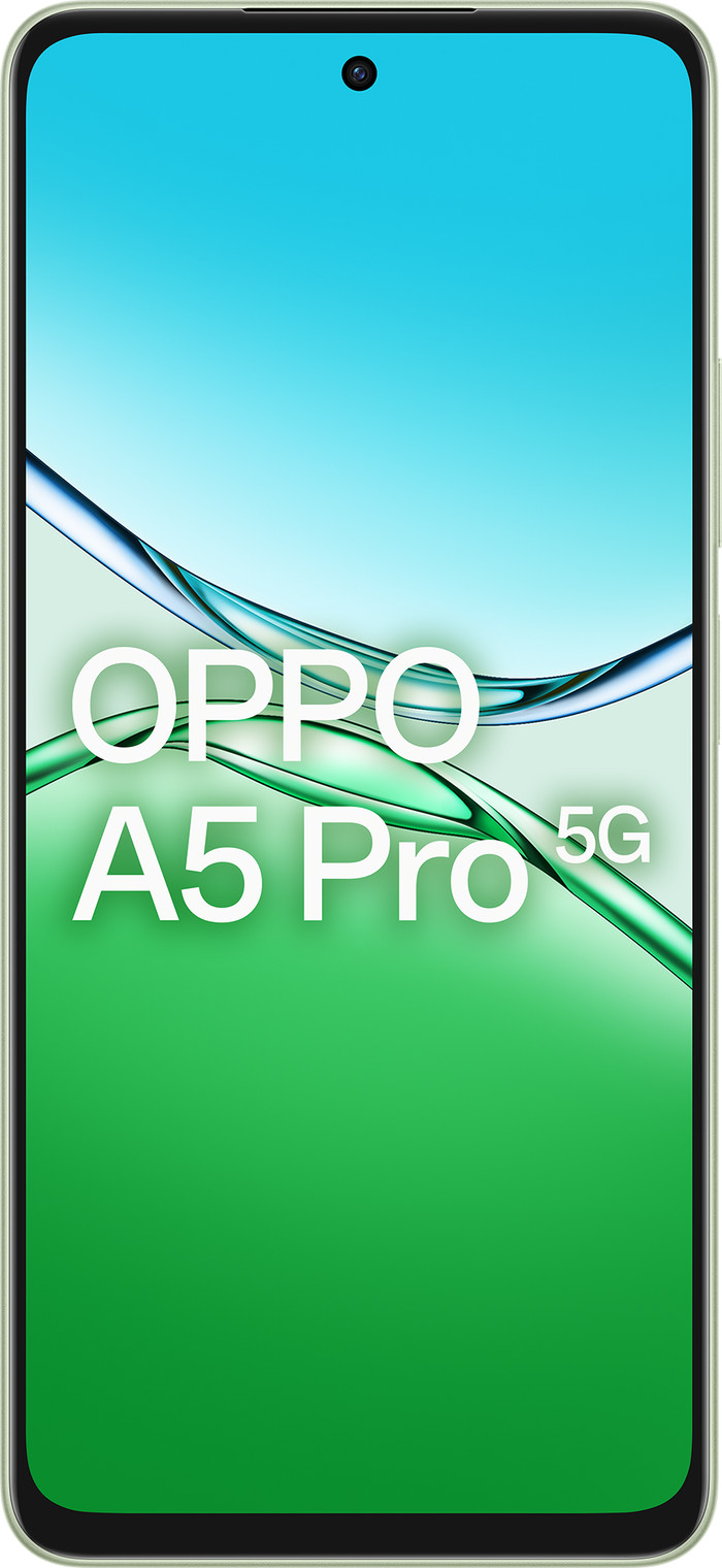 OPPO A5 Pro Green 256GB 5G front