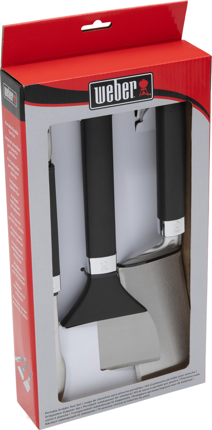 Weber Plancha-Besteckset verpackung