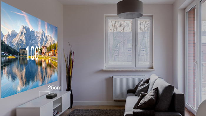 Optoma Photon Go product in use