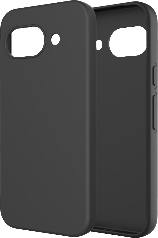 Just in Case Soft Design Google Pixel 9a Back Cover Black right side