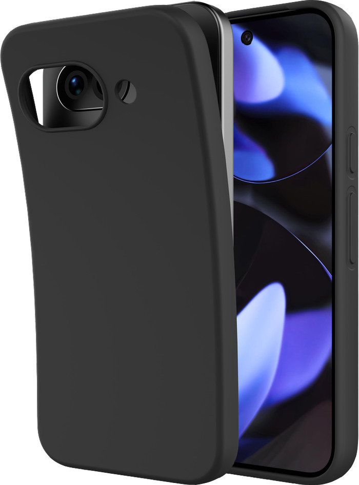 Just in Case Soft Design Google Pixel 9a Back Cover Black right side
