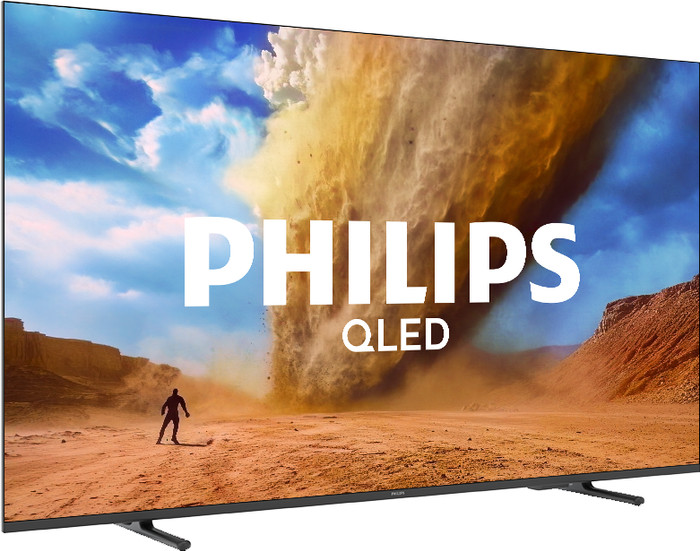 Philips 50 Zoll PUS7800 QLED 4K (2025) + Philips TAB6100 vorne