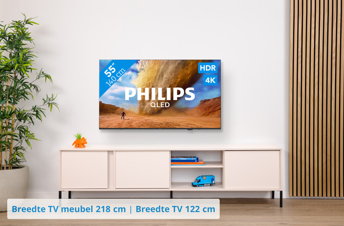 Philips 55 Zoll PUS7800 QLED 4K (2025) + Philips TAB6100 visuelles Coolblue 1