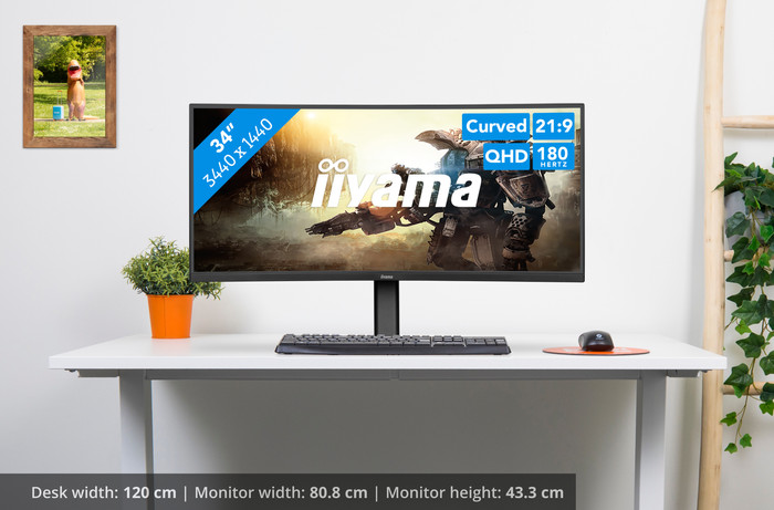 Iiyama G-Master GCB3484WQSU-B1 visual Coolblue 1