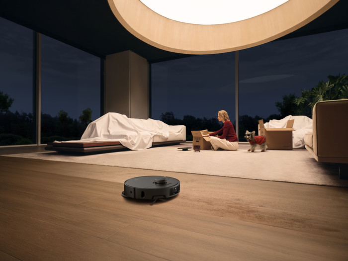 Dreame L40s Pro Ultra produkt in gebrauch